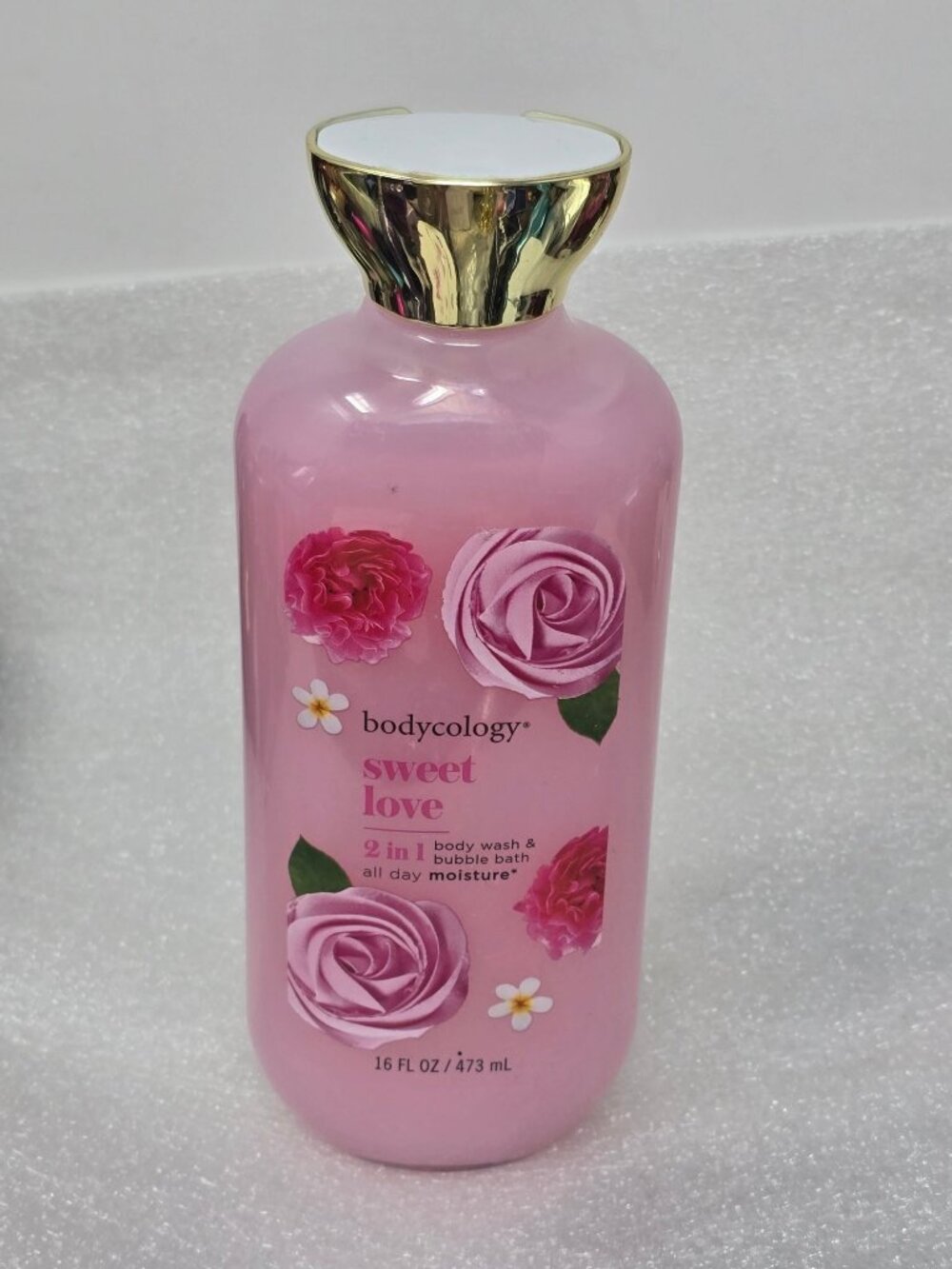 Bodycology Sweet Love 2-In-1 Body Wash & Bubble Bath 16 Oz Moisturizing Formula
